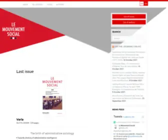 Lemouvementsocial.net(Le Mouvement Social) Screenshot