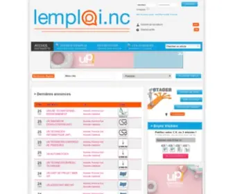 Lemploi.nc(Emploi Nouméa et Nouvelle) Screenshot