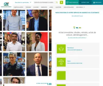 Lempreintedunebanqueregionale.fr(Découvrez les offres et services du Crédit Agricole) Screenshot