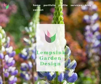 Lempsink.co.uk(Lempsink Garden Design) Screenshot