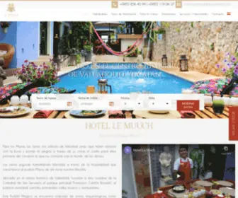 Lemuuchhotel.com(Le Muuch Hotel) Screenshot