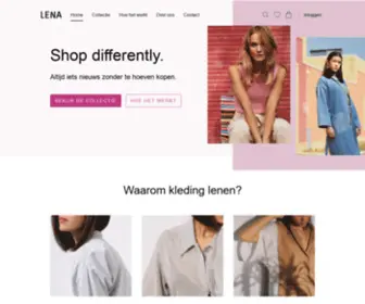 Lena-Library.com(LENA the fashion library) Screenshot