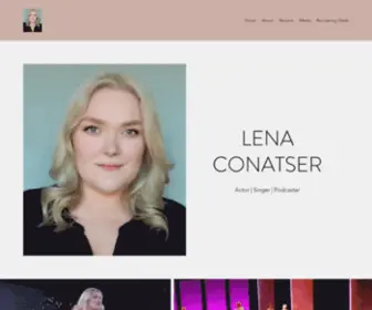 Lenaconatser.com(New York) Screenshot