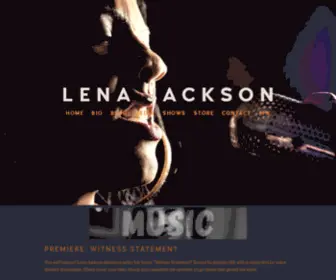 Lenajacksonmusic.com(Lena Jackson) Screenshot