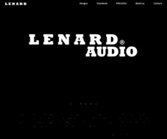 Lenardaudio.com(Lenard Audio) Screenshot