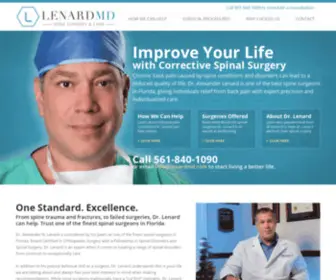 Lenardmd.com(North & West Palm Beach) Screenshot