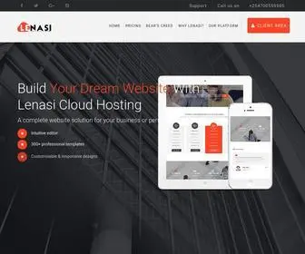 Lenasi.co.ke(Reliable Hosting Services in Kenya) Screenshot