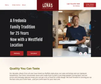 Lenaspizzas.com(Lena's Pizza) Screenshot