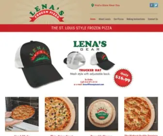 Lenaspizzastl.com(Lena's Frozen Pizza) Screenshot