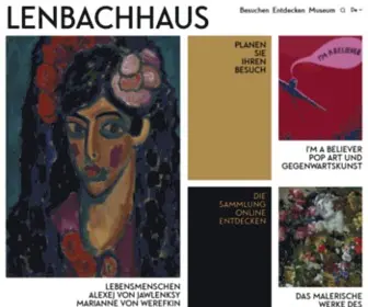 Lenbachhaus.de(Lenbachhaus) Screenshot