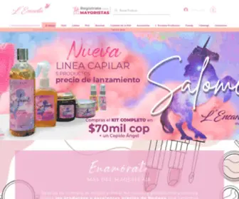 Lencantamakeup.com(L´Encanta Makeup) Screenshot