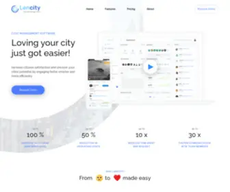 Lencity.io(Loving your city just got easier) Screenshot