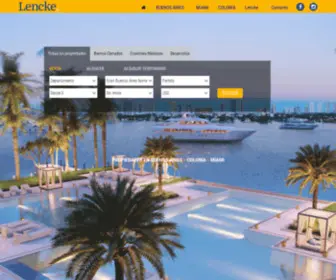 Lencke.com(LENCKE PROPIEDADES) Screenshot