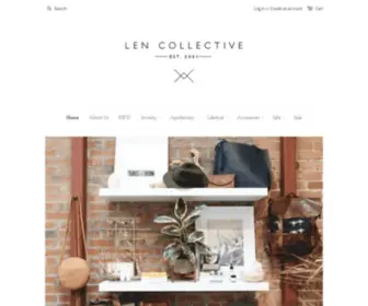 Lencollective.com(Len Collective) Screenshot