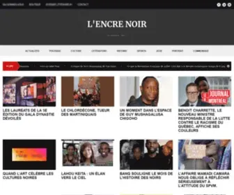 Lencrenoir.com(L'encre noir) Screenshot