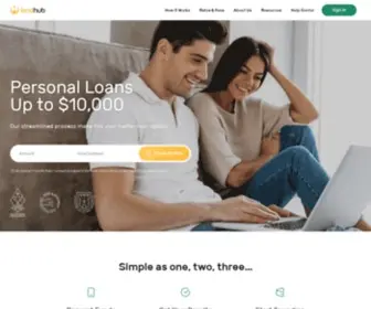 Lend-HUB.com(Personal Loans Up to $10) Screenshot