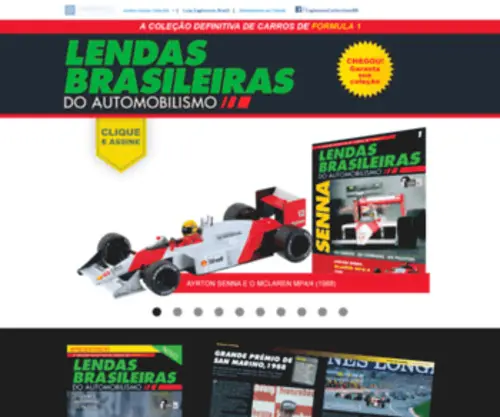 Lendasf1.com.br(Assine Lendas Brasileiras do Automobilismo) Screenshot