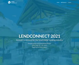 Lendconnect.org(Short-term, small-dollar, consumer online lending) Screenshot
