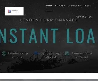 Lendencorp.in(Lendencorp) Screenshot