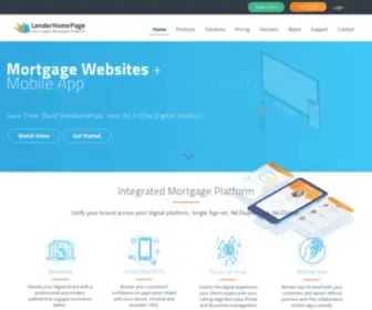 Lenderhomepage.com(Human Verification) Screenshot