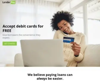 Lenderpayments.com(Lender Pay) Screenshot