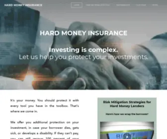 Lenderprotection.com(Hard Money Insurance) Screenshot