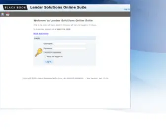 Lendersolutionsonline.com(Log In) Screenshot