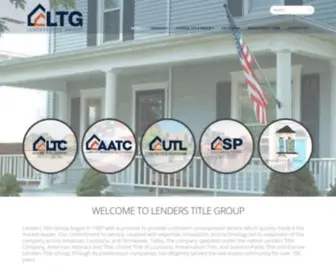 Lenderstitlegroup.com(Lenders Title Group) Screenshot