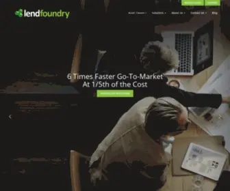 Lendfoundry.com(Cloud-Based Best Alternative Lending Software) Screenshot