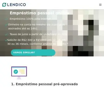 Lendico.com.br(Empréstimo Pessoal é Lendico) Screenshot