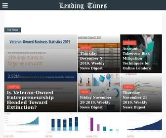 Lending-Times.com(Lending Times) Screenshot