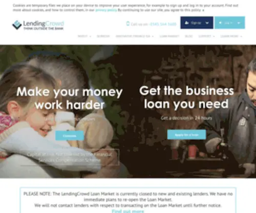 Lendingcrowd.com(Lendingcrowd) Screenshot
