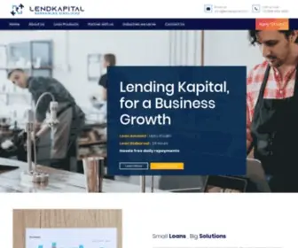 Lendkapital.com(Lendkapital) Screenshot