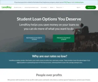 Lendkey.com(Student Loans) Screenshot