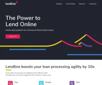 Lendline.io(The Power to Lend Online) Screenshot