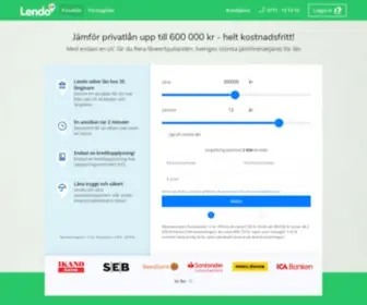 Lendo.se(Låna pengar) Screenshot