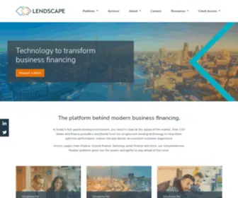 Lendscape.com(Lendscape) Screenshot