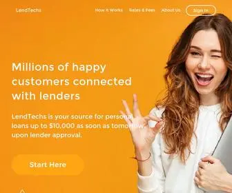 Lendtechs.com(Receive up to $10) Screenshot