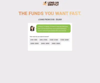 Lendusswiftly.com(Fast Real Time Results) Screenshot