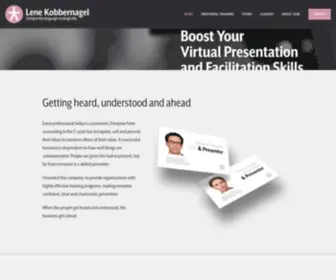 Lenekobbernagel.com(Lene Kobbernagel) Screenshot