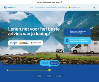 Lenen.net(Goedkoop online geld Lenen) Screenshot