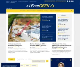 Lenergeek.com(Nucléaire) Screenshot