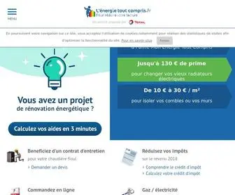 Lenergietoutcompris.fr(Lenergietoutcompris) Screenshot