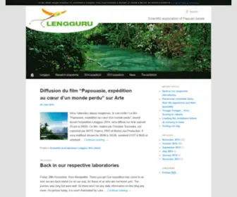 Lengguru.org(Site en maintenance) Screenshot