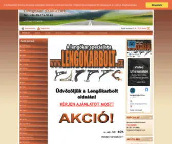 Lengokarbolt.hu(Lengőkar) Screenshot