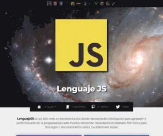 Lenguajejs.com(Documentación sobre programación web) Screenshot