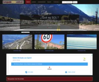Lenguajesql.com.ar(Lenguaje SQL) Screenshot