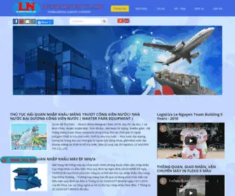 Lenguyentst.com.vn(Trang chủ) Screenshot