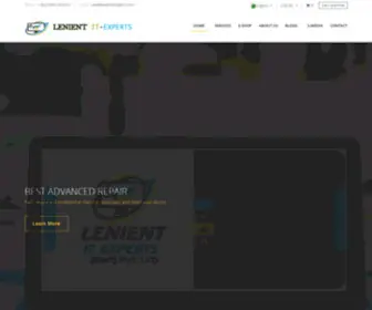 Lenientitexperts.com(IT Experts E) Screenshot