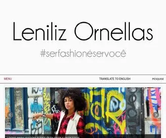 Leniliz.com(Blog de Moda e Beleza Por Leniliz Ornellas) Screenshot